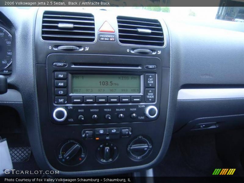 Black / Anthracite Black 2006 Volkswagen Jetta 2.5 Sedan