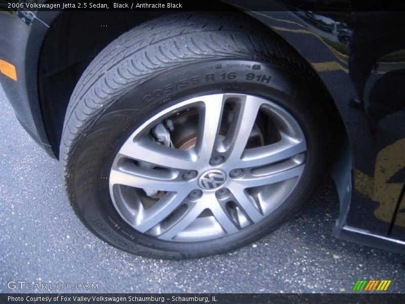 Black / Anthracite Black 2006 Volkswagen Jetta 2.5 Sedan