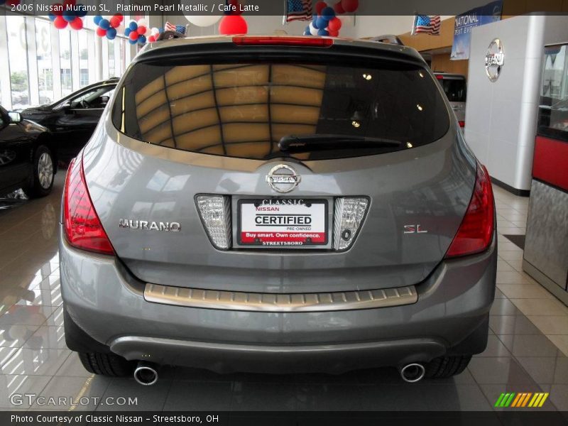 Platinum Pearl Metallic / Cafe Latte 2006 Nissan Murano SL