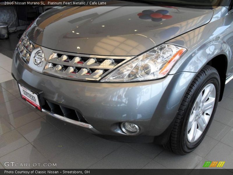 Platinum Pearl Metallic / Cafe Latte 2006 Nissan Murano SL