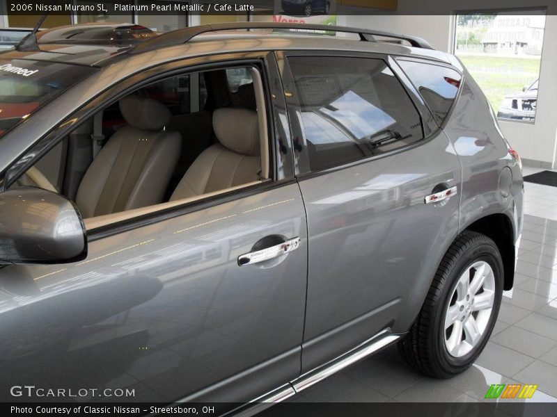 Platinum Pearl Metallic / Cafe Latte 2006 Nissan Murano SL