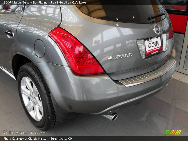 Platinum Pearl Metallic / Cafe Latte 2006 Nissan Murano SL