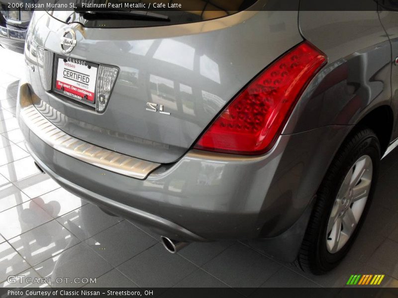 Platinum Pearl Metallic / Cafe Latte 2006 Nissan Murano SL