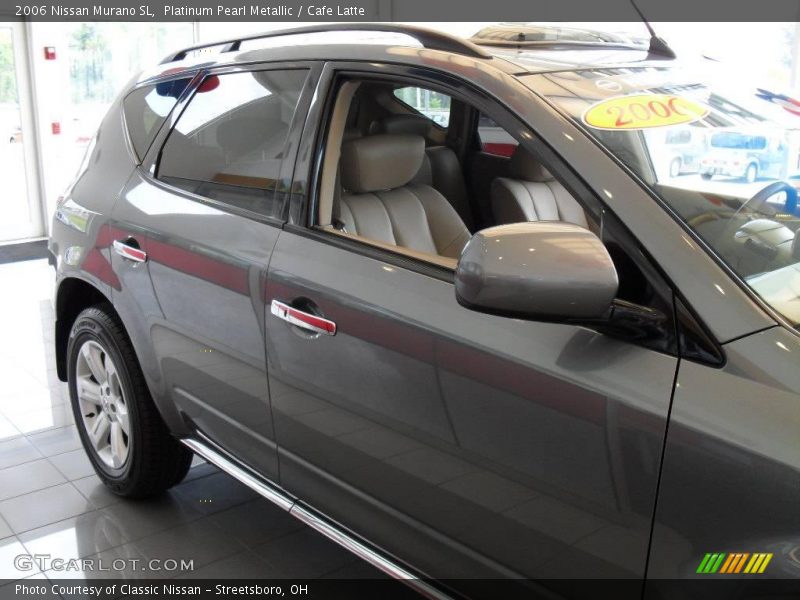 Platinum Pearl Metallic / Cafe Latte 2006 Nissan Murano SL