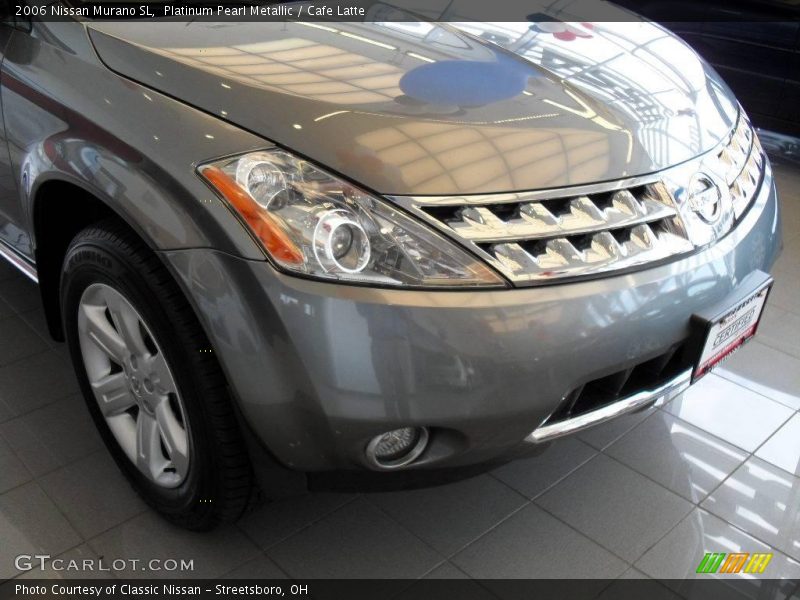Platinum Pearl Metallic / Cafe Latte 2006 Nissan Murano SL