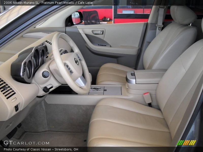 Platinum Pearl Metallic / Cafe Latte 2006 Nissan Murano SL