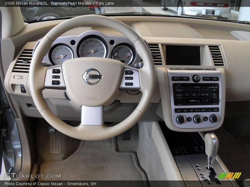Platinum Pearl Metallic / Cafe Latte 2006 Nissan Murano SL