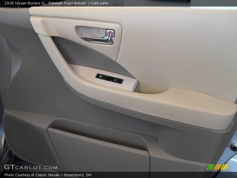 Platinum Pearl Metallic / Cafe Latte 2006 Nissan Murano SL