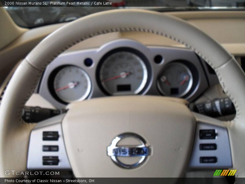 Platinum Pearl Metallic / Cafe Latte 2006 Nissan Murano SL