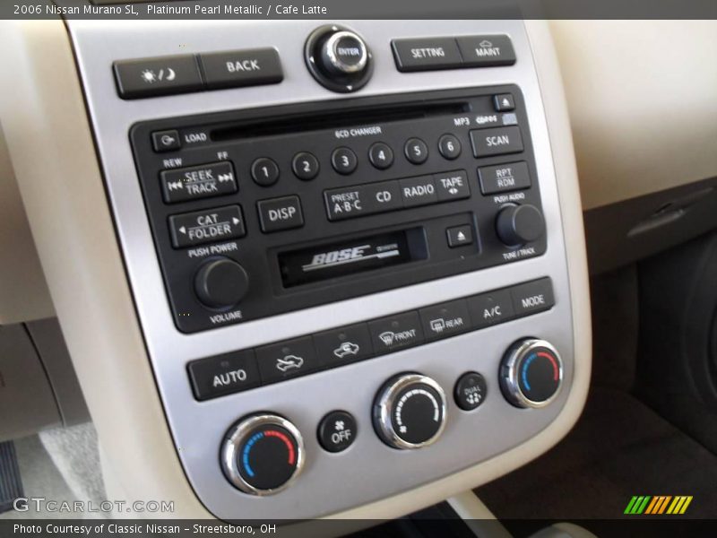 Platinum Pearl Metallic / Cafe Latte 2006 Nissan Murano SL