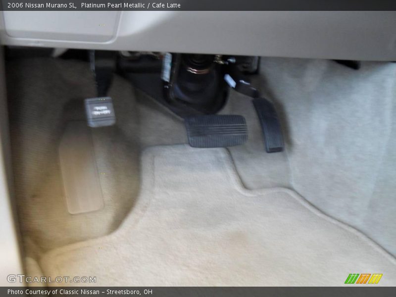 Platinum Pearl Metallic / Cafe Latte 2006 Nissan Murano SL