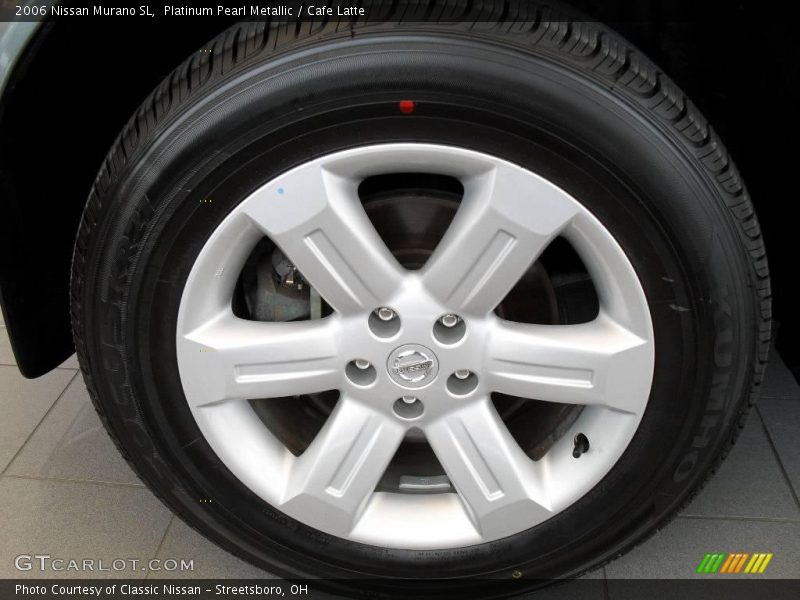 Platinum Pearl Metallic / Cafe Latte 2006 Nissan Murano SL