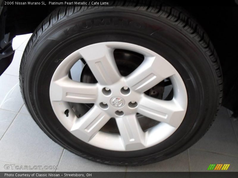 Platinum Pearl Metallic / Cafe Latte 2006 Nissan Murano SL