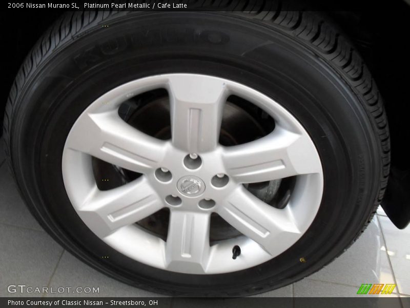 Platinum Pearl Metallic / Cafe Latte 2006 Nissan Murano SL