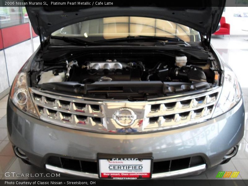 Platinum Pearl Metallic / Cafe Latte 2006 Nissan Murano SL