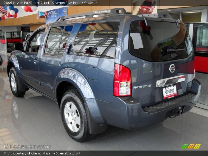 Silverton Blue Pearl / Graphite 2006 Nissan Pathfinder S 4x4