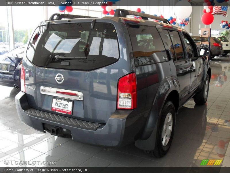 Silverton Blue Pearl / Graphite 2006 Nissan Pathfinder S 4x4
