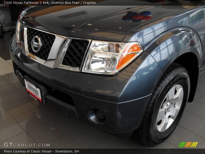 Silverton Blue Pearl / Graphite 2006 Nissan Pathfinder S 4x4