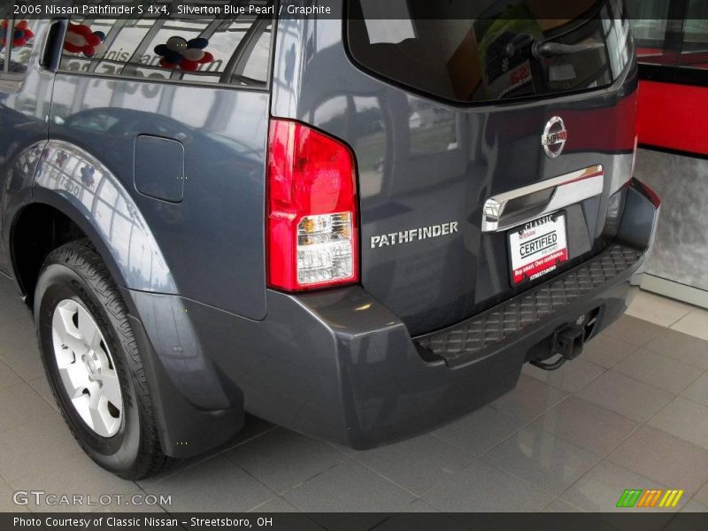 Silverton Blue Pearl / Graphite 2006 Nissan Pathfinder S 4x4