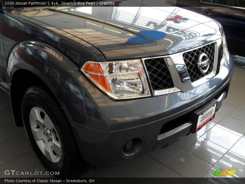Silverton Blue Pearl / Graphite 2006 Nissan Pathfinder S 4x4