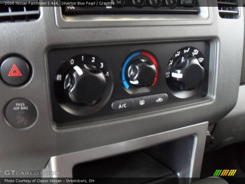 Silverton Blue Pearl / Graphite 2006 Nissan Pathfinder S 4x4