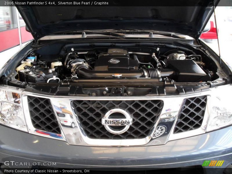 Silverton Blue Pearl / Graphite 2006 Nissan Pathfinder S 4x4