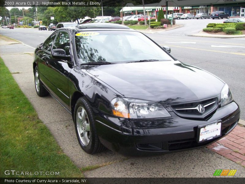 Nighthawk Black Metallic / Ebony 2003 Acura CL 3.2