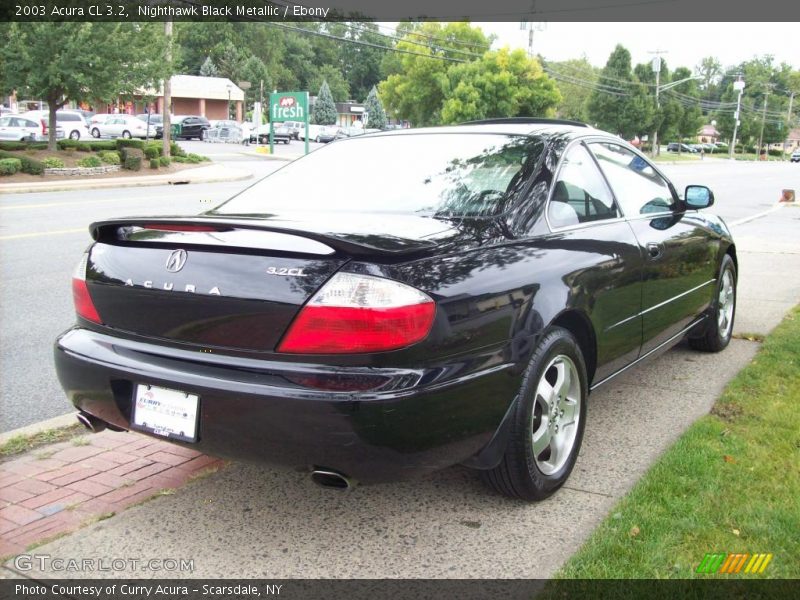 Nighthawk Black Metallic / Ebony 2003 Acura CL 3.2