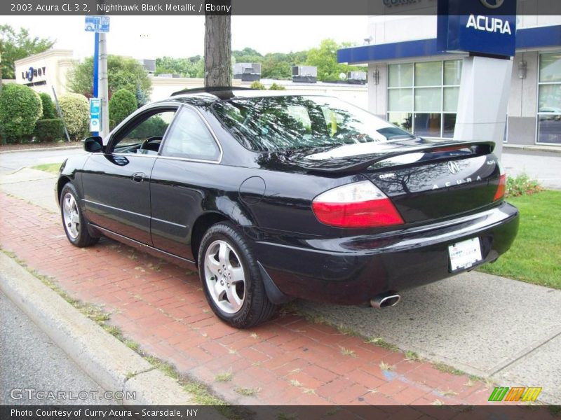 Nighthawk Black Metallic / Ebony 2003 Acura CL 3.2