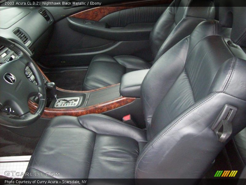 Nighthawk Black Metallic / Ebony 2003 Acura CL 3.2