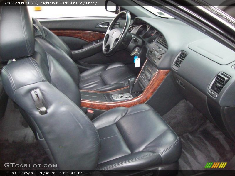 Nighthawk Black Metallic / Ebony 2003 Acura CL 3.2