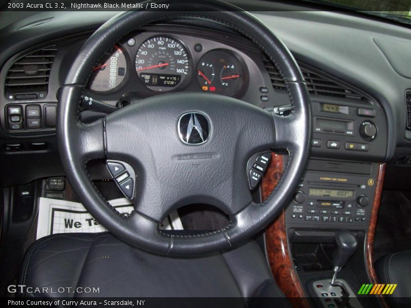 Nighthawk Black Metallic / Ebony 2003 Acura CL 3.2