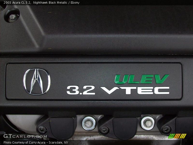 Nighthawk Black Metallic / Ebony 2003 Acura CL 3.2