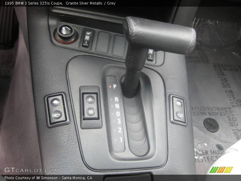 Granite Silver Metallic / Grey 1995 BMW 3 Series 325is Coupe