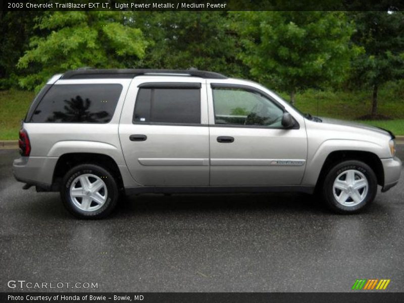 Light Pewter Metallic / Medium Pewter 2003 Chevrolet TrailBlazer EXT LT