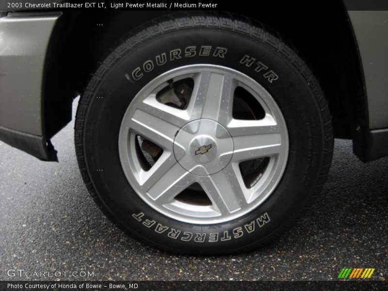 Light Pewter Metallic / Medium Pewter 2003 Chevrolet TrailBlazer EXT LT
