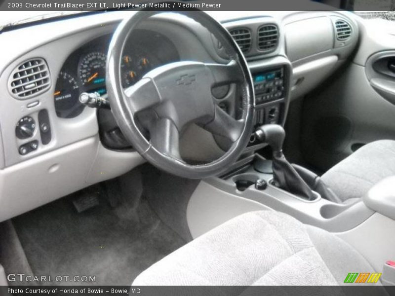 Light Pewter Metallic / Medium Pewter 2003 Chevrolet TrailBlazer EXT LT