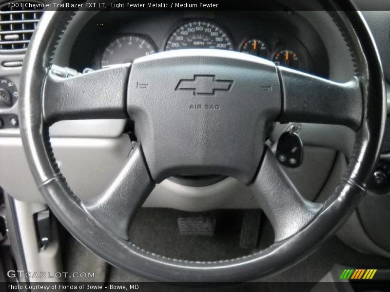 Light Pewter Metallic / Medium Pewter 2003 Chevrolet TrailBlazer EXT LT