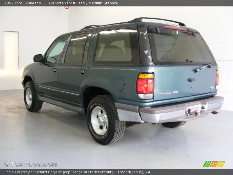 Evergreen Frost Pearl / Medium Graphite 1997 Ford Explorer XLT
