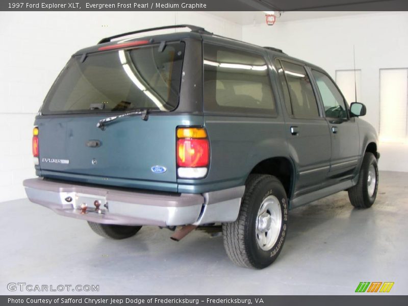 Evergreen Frost Pearl / Medium Graphite 1997 Ford Explorer XLT