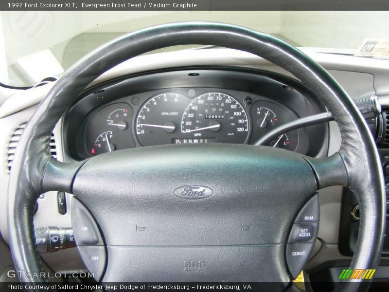 Evergreen Frost Pearl / Medium Graphite 1997 Ford Explorer XLT