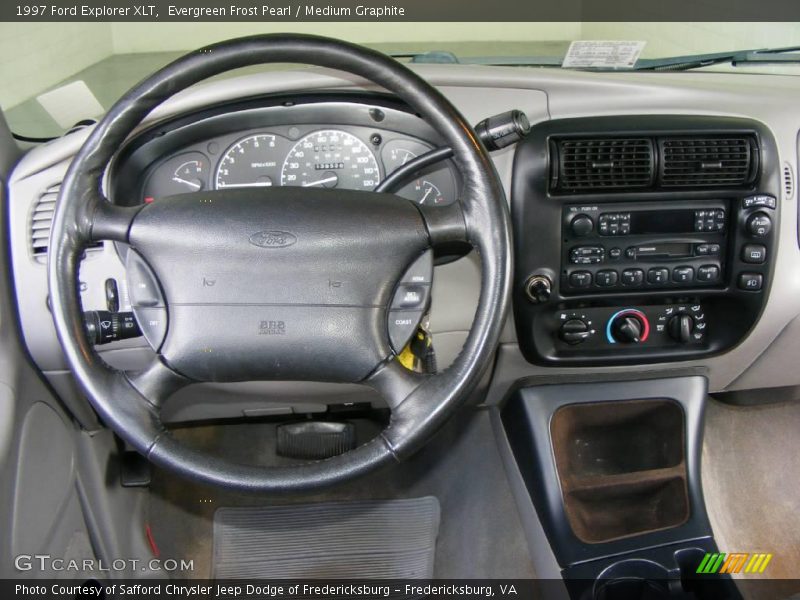 Evergreen Frost Pearl / Medium Graphite 1997 Ford Explorer XLT