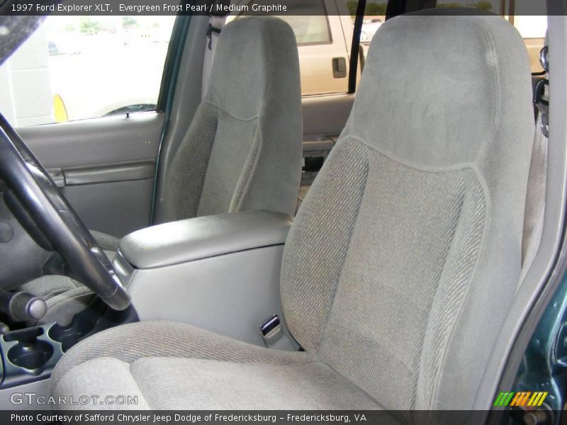 Evergreen Frost Pearl / Medium Graphite 1997 Ford Explorer XLT