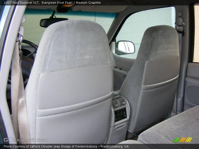 Evergreen Frost Pearl / Medium Graphite 1997 Ford Explorer XLT