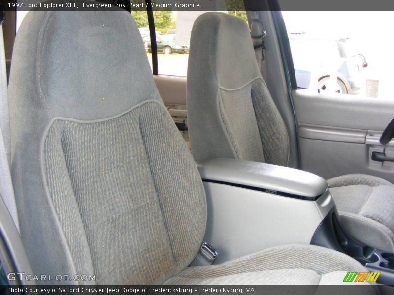 Evergreen Frost Pearl / Medium Graphite 1997 Ford Explorer XLT