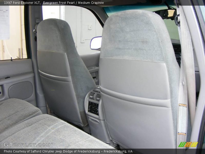 Evergreen Frost Pearl / Medium Graphite 1997 Ford Explorer XLT
