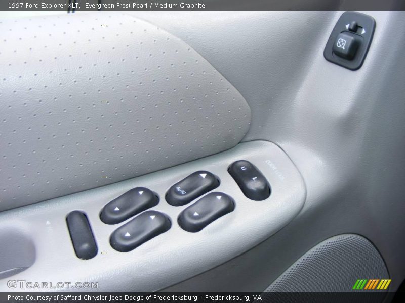 Evergreen Frost Pearl / Medium Graphite 1997 Ford Explorer XLT