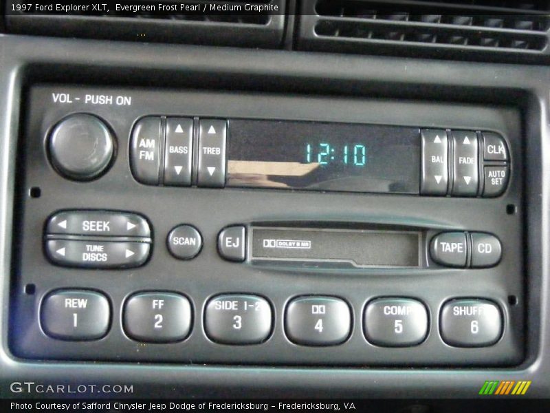 Evergreen Frost Pearl / Medium Graphite 1997 Ford Explorer XLT