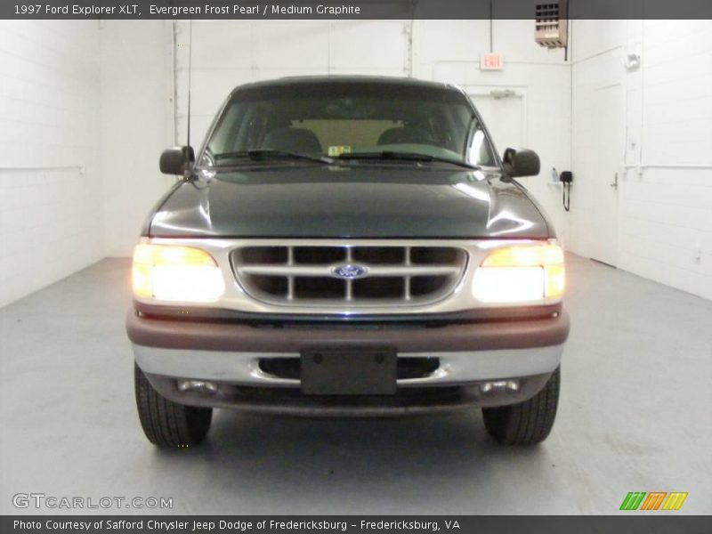 Evergreen Frost Pearl / Medium Graphite 1997 Ford Explorer XLT