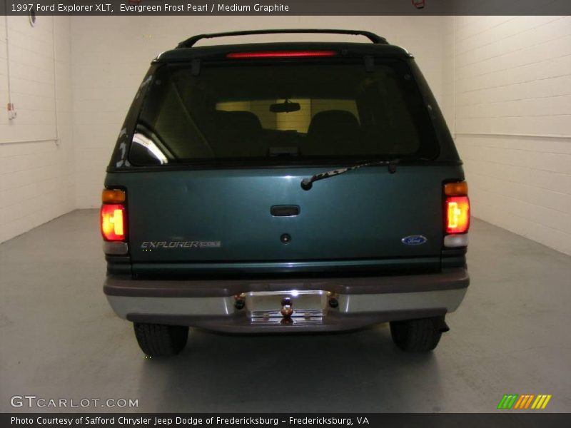 Evergreen Frost Pearl / Medium Graphite 1997 Ford Explorer XLT